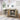 Modern Natural 4-Door Cabinet with Rattan Decorative Doors with Adjustable Shelves
