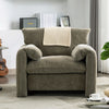 Modern Oversized Chenille Comfy Lounge Chair