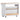 White Kitchen Island with towel rack - Charmydecor
