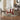 a wood dining table with 4 matching dining chairs 