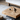 Modern Square Coffee Table with Wooden Top