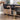 Modern Tufted Bar Stools With Adjustable Gold Base