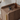walnut wooden shoe storage cabinet