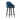 Modern Velvet Height Bar Stool with Footrest