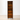 Walnut Glass bar Cabinet with Shelves
