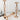Modern Wedding Centerpiece Metal Flower and Candle Holder