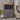 Wine Cabinet  in grey manufactured wood - Charmydecor