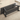 Modern Wood Metal Entryway Storage Bench