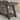 Modern Wood Metal Entryway Storage Bench