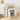 White Kitchen Island with Storage Cabinet, Towel Holder, Wine Rack, & Foldable Tabletop - Charmydecor