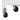 White Kitchen Island with lockable wheels - Charmydecor
