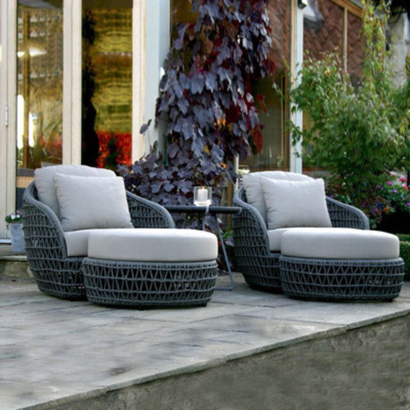 Nordic Curved Outdoor Sofa And