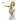 Nordic Girl Figurine with Tray Room Decor