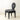 black and white dining chair