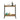 Nordic Wood & Metal Bar Cart