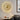Gold Round Decorative LED Wall Lamp