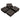 Pack of 27 12in x 12in Plastic Outdoor Interlocking Deck Tiles - Brown