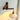 Plug in Wall Lamp with Walnut Retractable Arm and White ceramic lamp shade 
