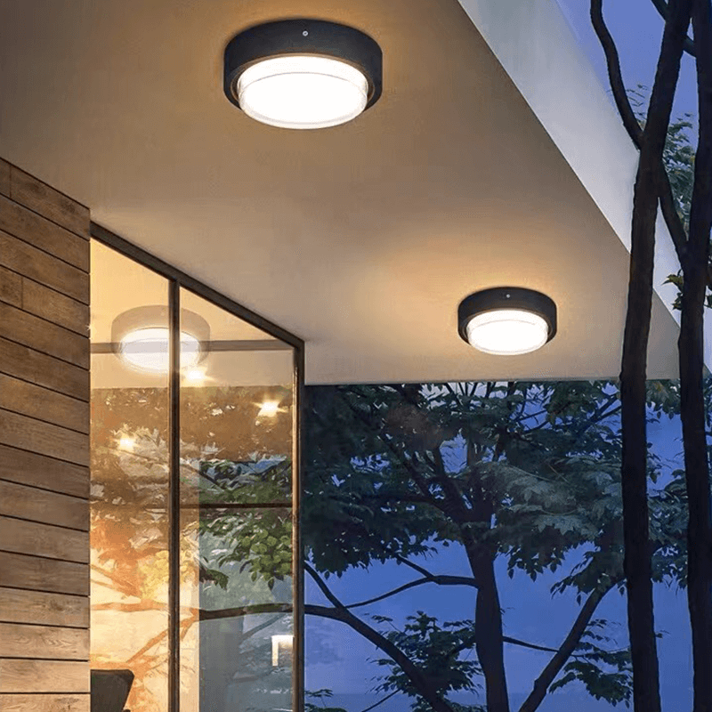 Radar Motion Waterproof Outdoor Ceiling LED Light