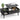Rectangular Black Lift Top Coffee Table 
