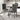 Retro Dark Gray High Back Dining Chair - Set of 2