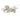 gold and white wall decor hanging