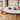Breakfast Served on the Round Pedestal Dining Table