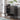 Rustic Dark-Weathered Woodgrain Shoe Cabinet
