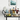 Sally Metal Rolling Bar Cart - 2-Tier
