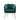 Green velvet armchair