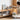 a wood TV stand image, with a tabletop width of 35cm to display your decor items