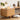 a wood TV stand image, with a bottom height of 11cm