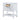 a solid wood 30 inch bathroom vanity with sink in a white background