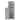 Tall Corner Gray Freestanding Storage Cabinet with 2 doors