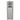 Tall Corner Gray Freestanding Storage Cabinet with 2 doors