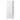 A closed tall white cabinet