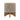 5/8" Tan Ceramic Mesh Planter On Wooden Stand 