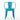 3 Piece Outdoor Furniture Set Image. Teal 3 Piece Patio set Powder Coated Iron Chair.