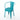 3 Piece Outdoor Furniture Set Image. Teal 3 Piece Patio set Powder Coated Iron Chair.