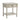 Traditional Nightstand Image. A Wood nightstand in cream with Single Drawer, Open Shelf and Turned Legs