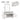 Traditional Concise White Solid Wood Dresser