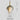 dimension of a three-layered glass pendant light 