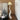 Curved Mushroom Pleated Resin Floor Lamp