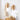 Walnut Wood Wall Hooks With Swivel Arms