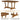 Solid wood dining 
