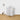 White Laundry Hamper with Lid