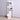 White Over-the-Toilet Cabinet with Adjustable Shelves and Door