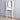 White Over-the-Toilet Cabinet with Barn door and Shelves