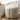 White Round Lamb Wool Vanity Stool - with Backrest & Rotatable Chassis