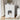 19" White Wooden Pet House Cat Litter Box Enclosure with Drawer